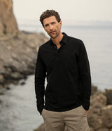 James Harvest American Supreme L/S Polo — lifestyle