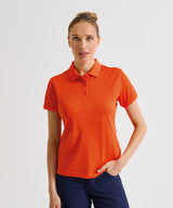 Women's Coolchecker® plus piqué polo — lifestyle