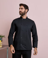 Long sleeve chef’s jacket — lifestyle