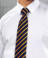 Sports stripe tie — lifestyle