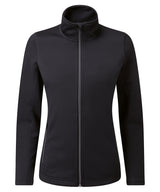Women’s Spun Dyed Recycled Zip-Through Sweat — Black