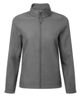 Women’s Windchecker® printable and recycled softshell jacket — Dark Grey