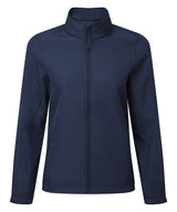 Women’s Windchecker® printable and recycled softshell jacket — Navy