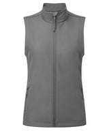 Women’s Windchecker® printable and recycled gilet — Dark Grey