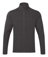 ‘Recyclight’ full-zip microfleece — Dark Grey