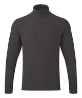 Unisex ‘Recyclight’ 1/4 zip microfleece — Dark Grey
