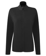 Women's 'Recyclight Ultra' full-zip microfleece — Black