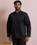 Chef's essential long sleeve jacket — lifestyle