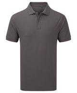 ‘Essential’ unisex short sleeve workwear polo shirt — Dark Grey