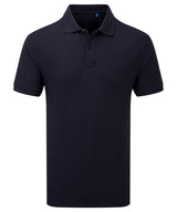 ‘Essential’ unisex short sleeve workwear polo shirt — Navy