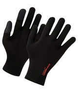 Touch gloves, powered by HeiQ Viroblock (one pair) — Black