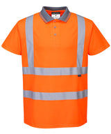 Hi-vis short sleeved polo (S477/RT22) — lifestyle