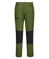 WX2 stretch work trousers (CD886) slim fit — Olive Green