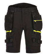 DX4 Detachable holster pocket shorts  (DX444) — Black
