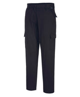 Women's stretch cargo trousers (S233) slim fit — lifestyle