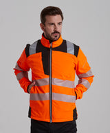PW3 Hi-vis softshell jacket (T402) — lifestyle