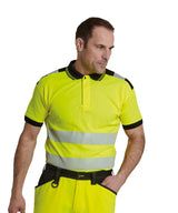 PW3 Hi-vis polo shirt (T180) — lifestyle