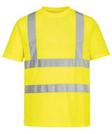 Eco Hi-vis t-shirt (EC12) — Yellow