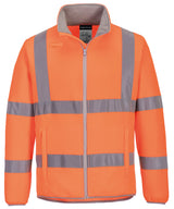 Eco Hi-vis fleece jacket (EC70) — Orange