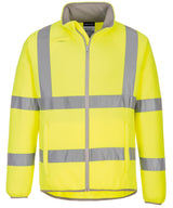 Eco Hi-vis fleece jacket (EC70) — Yellow