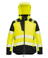 Women’s PW3 Hi-vis winter jacket (T162) — Yellow/Black
