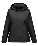 Women’s professional rain jacket (S614) — Black