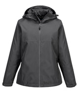 Women’s professional rain jacket (S614) — Grey