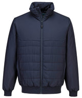 Professional insulated bomber (S609) — Navy