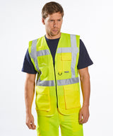 Hi-vis executive vest (S476) — lifestyle
