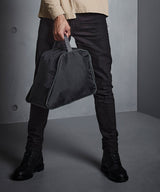 Hiking boot bag — lifestyle