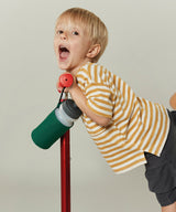 Water bottle and holder — lifestyle