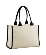 Puerto large tote — Natural/Black
