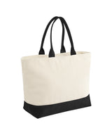 Puerto weekender — Natural/Black