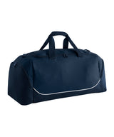 Teamwear large holdall — Navy/White