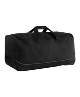 Teamwear wheeled holdall — Black/Grey