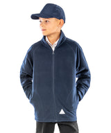 Core junior microfleece jacket — lifestyle