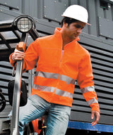 High-viz softshell jacket — lifestyle