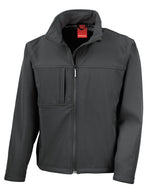 Classic softshell jacket — Black*†