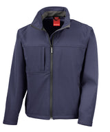 Classic softshell jacket — Navy*†