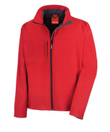 Classic softshell jacket — Red*