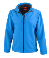 Women's classic softshell jacket — Azure