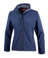 Women's classic softshell jacket — Navy