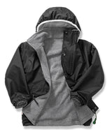 Junior & youth Recycled StormDri 6000 coat — Black/Grey