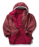 Junior & youth Recycled StormDri 6000 coat — Burgundy/Burgundy