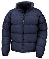 Holkham down-feel jacket — Navy