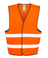 Core hi-vis vest — Fluorescent Orange