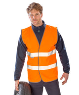 Motorist safety vest — lifestyle