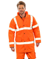 Core safety high-viz coat — lifestyle