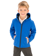 Core junior TX performance hooded softshell jacket — lifestyle