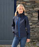 Women's Core TX performance hooded softshell jacket — lifestyle